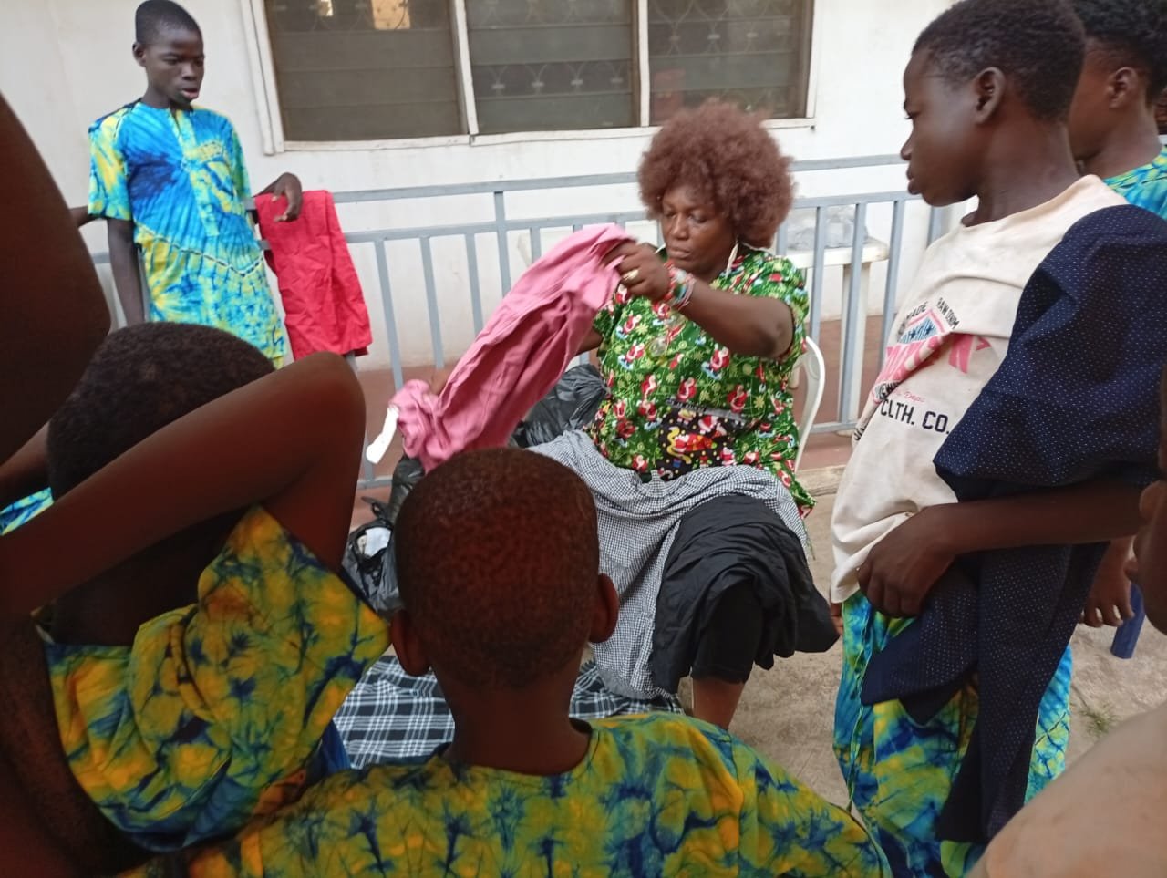 Volunteers at Emmanuel Springs