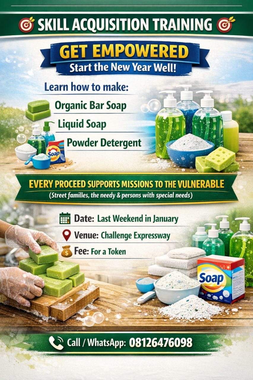 Learn how to make liquid soap and powdered soap